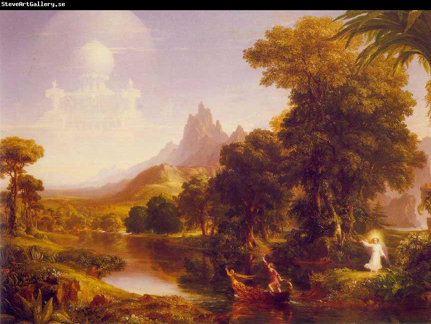 Thomas Cole The Voyage of Life: Youth